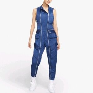 Nike Air Jordan Reflective Utility Flight Suit Jumpsuit